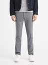 Celio Šedé chino nohavice Celio Rouan