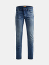 Jack & Jones Modré slim fit džínsy Jack & Jones Glenn
