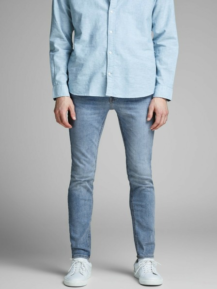 Jack & Jones Svetlomodré skinny fit džínsy Jack & Jones Liam