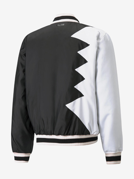 Puma Pánsky bielo-čierny bomber Puma