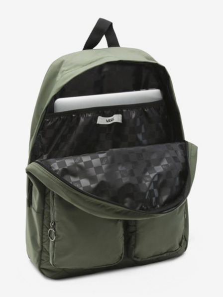 Vans Khaki pánsky batoh Vans Log Haul Thyme