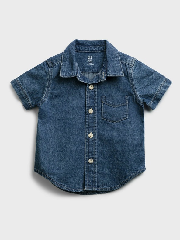 GAP Baby džínsová košeľa GAP