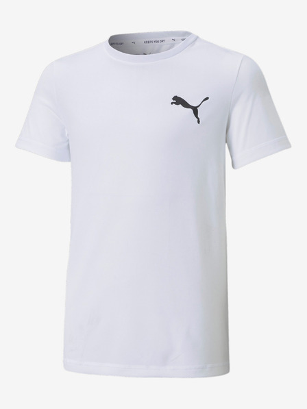 Puma Biele chlapčenské športové tričko Puma Active