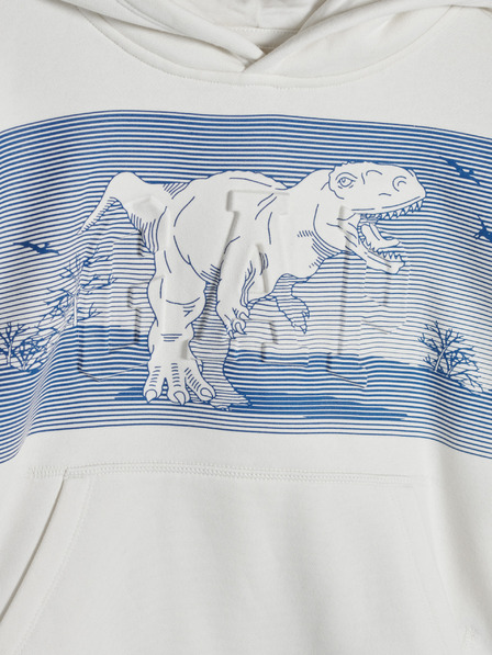 GAP Detská mikina s dinosaurom GAP