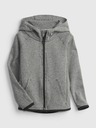 GAP Baby mikina na zips GapFit Tech GAP