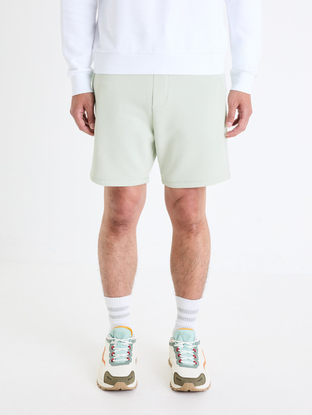 Celio Svetlozelené pánske tepláky Celio Toshort