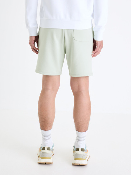 Celio Svetlozelené pánske tepláky Celio Toshort