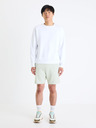 Celio Svetlozelené pánske tepláky Celio Toshort
