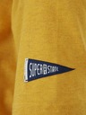 SuperDry Žlté dámske tričko s potlačou Superdry