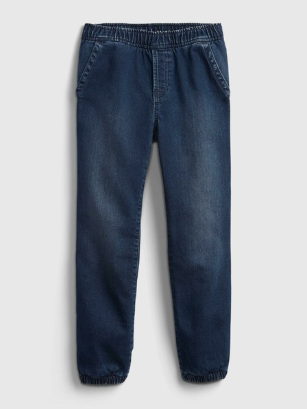GAP Detské zateplené džínsy joggers GAP