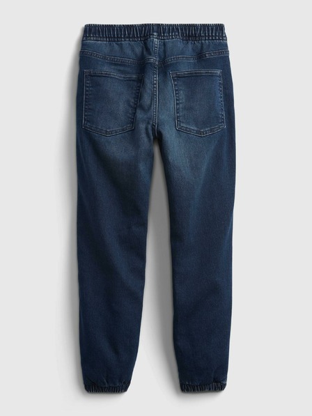 GAP Detské zateplené džínsy joggers GAP