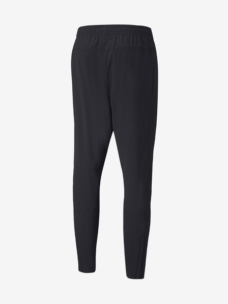 Puma Čierne pánske tepláky Puma Run Tapered