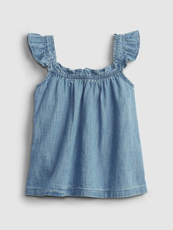 GAP Baby džínsový top GAP