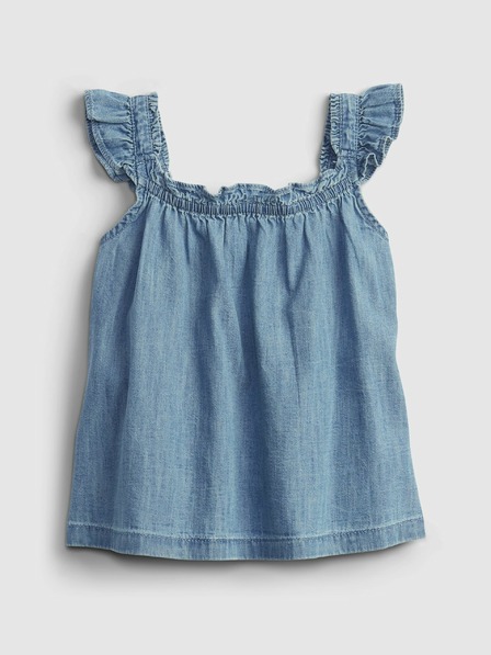 GAP Baby džínsový top GAP
