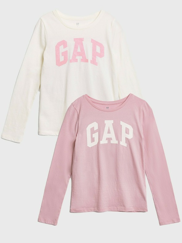 GAP Detská tričká GAP logo, 2 ks