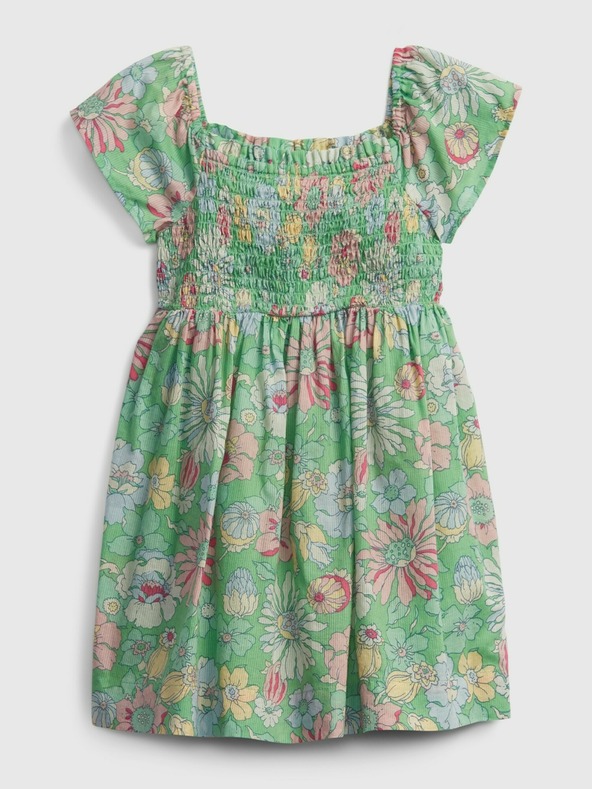 GAP Detské šaty floral GAP