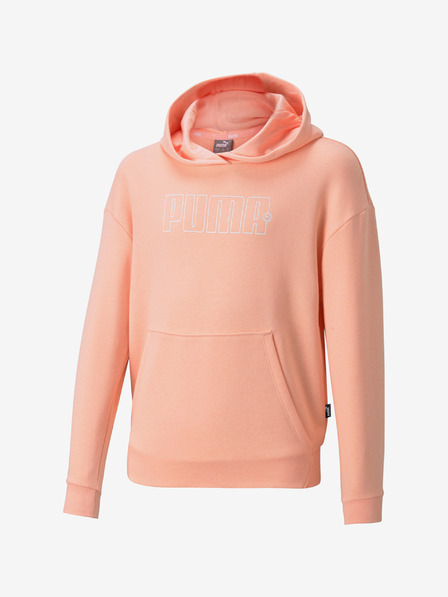 Puma Oranžová detská mikina Puma Rebel