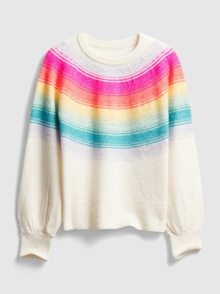 GAP Detský sveter stripe GAP