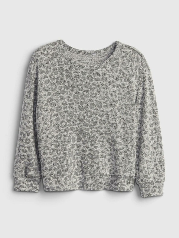 GAP Baby mikina leopard GAP