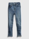 GAP Detské džínsy high rise skinny stretch GAP