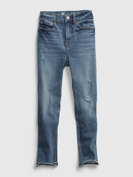 GAP Detské džínsy high rise skinny stretch GAP