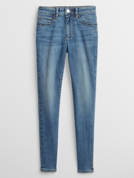 GAP Detské džínsy high rise jeggings GAP