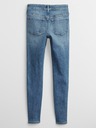 GAP Detské džínsy high rise jeggings GAP