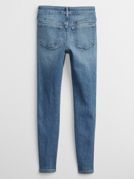 GAP Detské džínsy high rise jeggings GAP