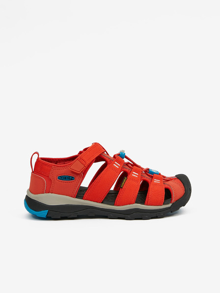 Keen Červené detské outdoorové sandále Keen Newport Neo H2