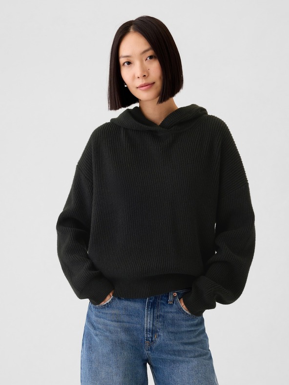 GAP Oversize sveter s kapucňou CashSoft