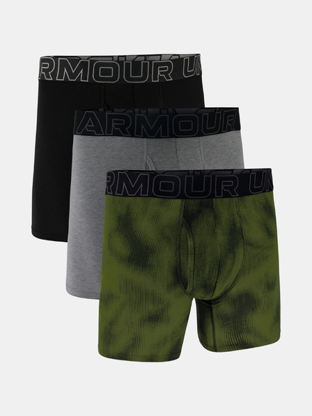 Under Armour Pánske boxerky Under Armour M UA Perf Cotton Nov 6in - 3pk