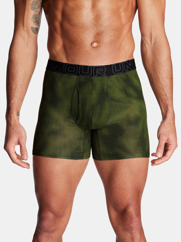 Under Armour Pánske boxerky Under Armour M UA Perf Cotton Nov 6in (3ks)