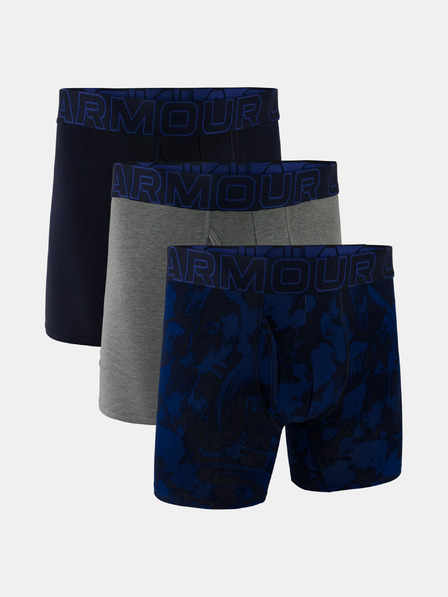 Under Armour Pánske boxerky Under Armour M UA Perf Cotton Nov 6in - 3pk