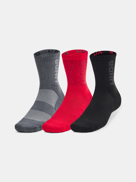 Under Armour Unisex ponožky Under Armour UA 3-Maker 3pk Mid-Crew