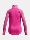 Under Armour Dievčenské tričko Under Armour Tech Graphic 1/2 Zip