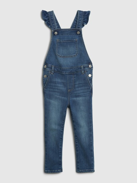 GAP Baby džínsy skinny s trakmi GAP