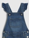 GAP Baby džínsy skinny s trakmi GAP