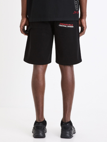 Celio Čierne pánske šortky Celio NBA Chicago Bulls