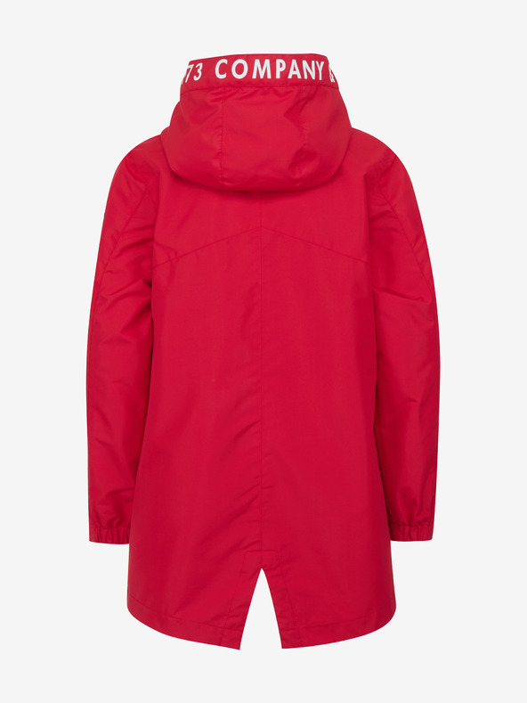 Sam 73 Červená dievčenská parka SAM 73 Lilo