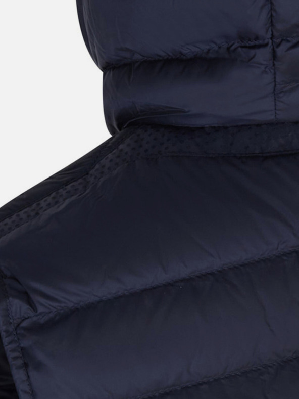 Geox Tmavomodrá dámska páperová vesta Geox Jaysen