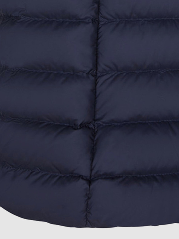 Geox Tmavomodrá dámska páperová vesta Geox Jaysen