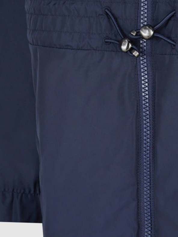 Geox Tmavomodrá dámska parka Geox Bulmya