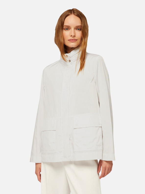 Geox Biela dámska bunda Geox Dandra