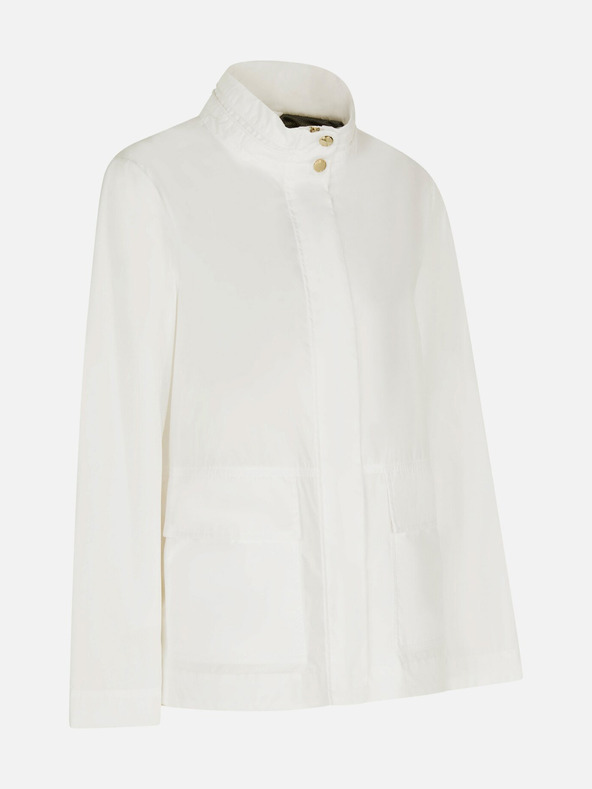 Geox Biela dámska bunda Geox Dandra