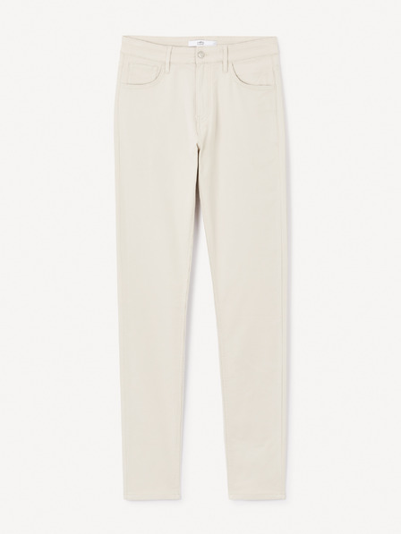 Celio Béžové pánske slim nohavice Celio Jofive 30