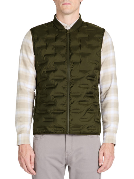Celio Khaki pánska vesta Celio Jubianco