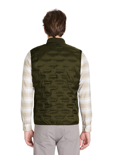 Celio Khaki pánska vesta Celio Jubianco