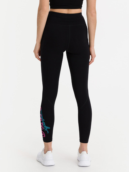 DKNY Čierne legíny DKNY Glow Logo