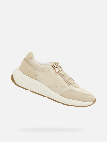Geox Krémové dámske tenisky Geox Cristael