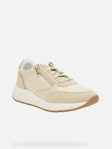 Geox Krémové dámske tenisky Geox Cristael